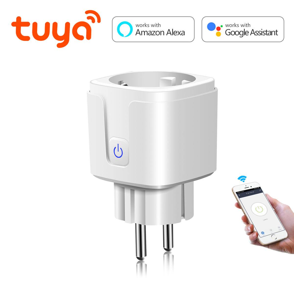 Smart Wall Socket - مفتاح إضاءة ليد WiFi للحياة الذكية