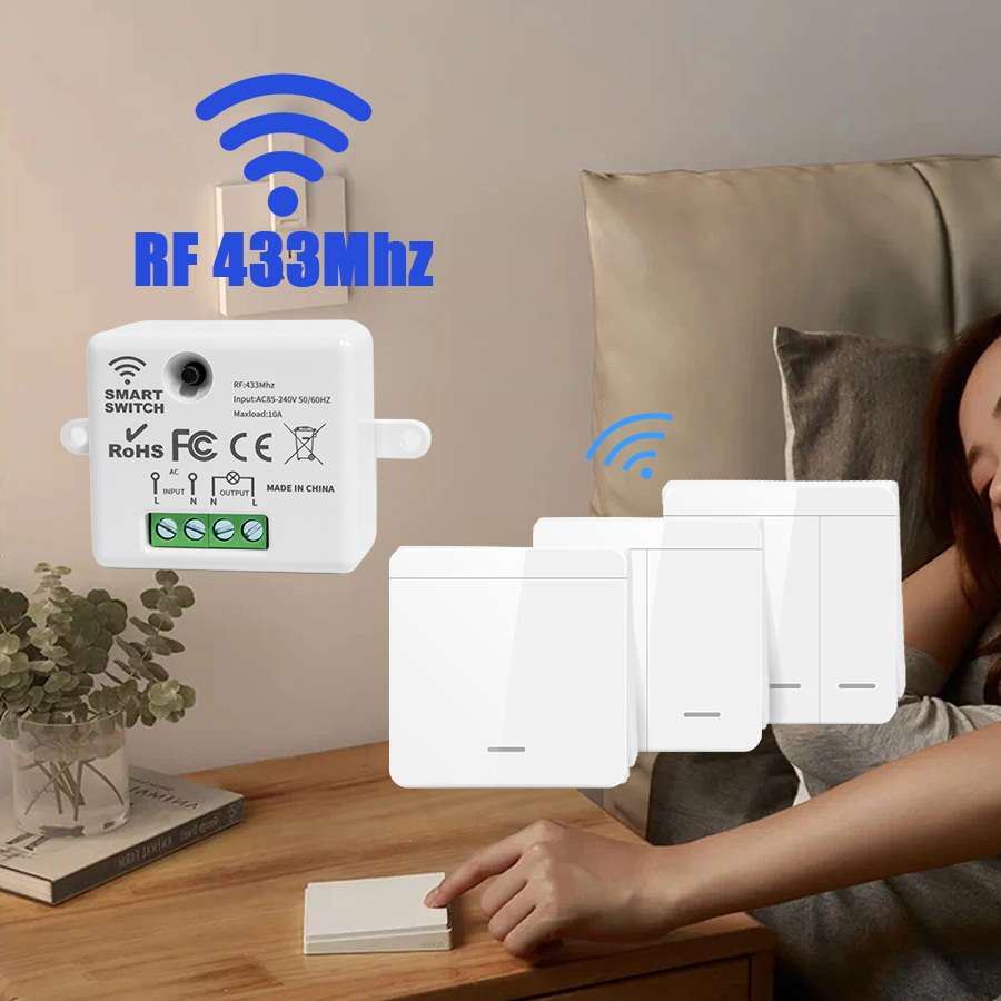 Smart Ir Remote Controller - RF 433Mhz التحكم عن بعد اللاسلكية