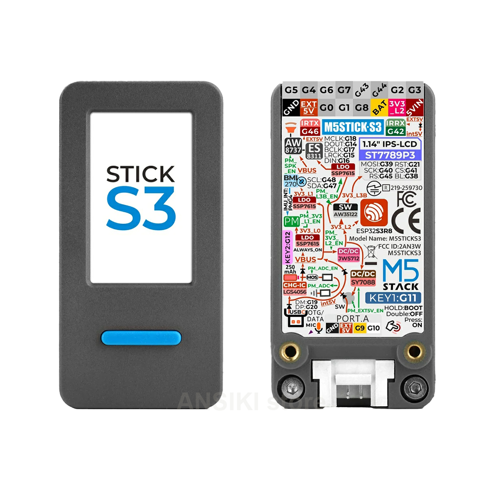 Smart Home Integration - مجموعة تطوير إنترنت الأشياء M5StickS3 ESP32-S3