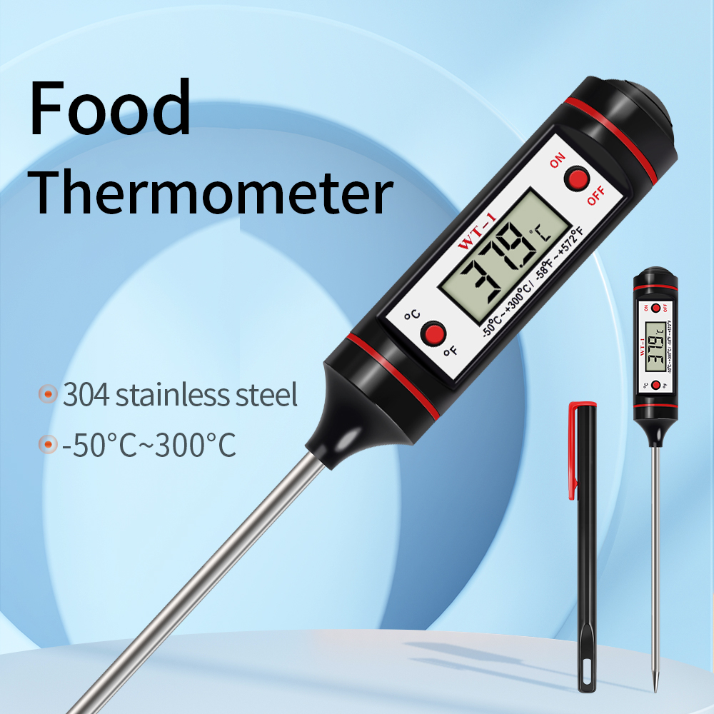 Smart Home Utensils - مقياس حرارة الطعام الرقمي ، طبخ