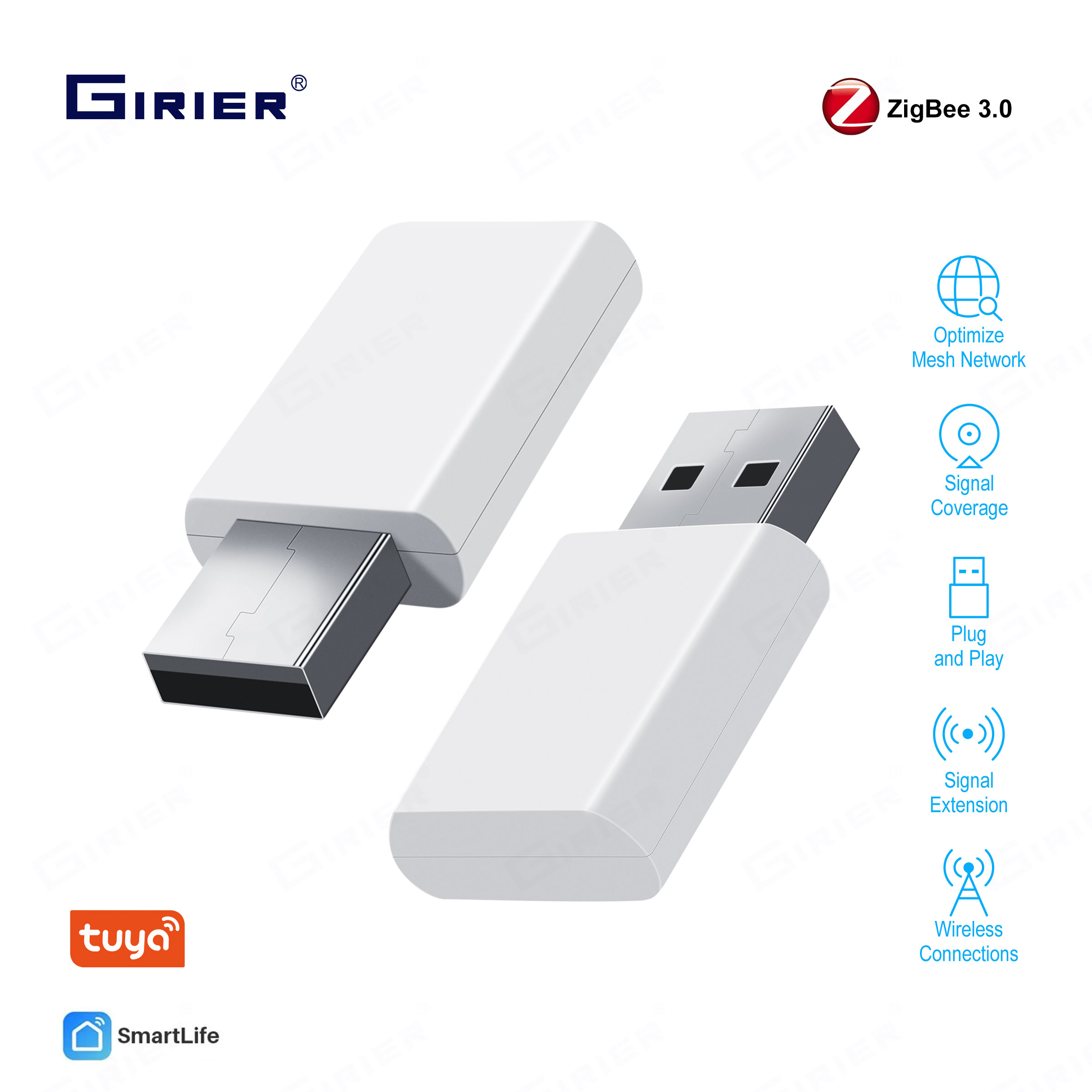 Smart Home Network - موسع إشارة لمضخم إشارة USB من