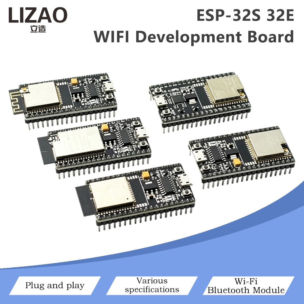 Smart Home Arduino Project - لوحة تطوير ESP-32S 32E ثنائية النواة