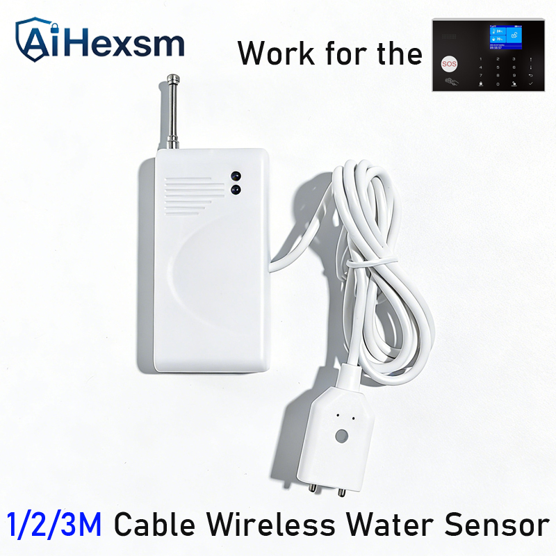 Wifi Water Leak Detector - جهاز إنذار لتسرب المياه لاسلكي بتردد