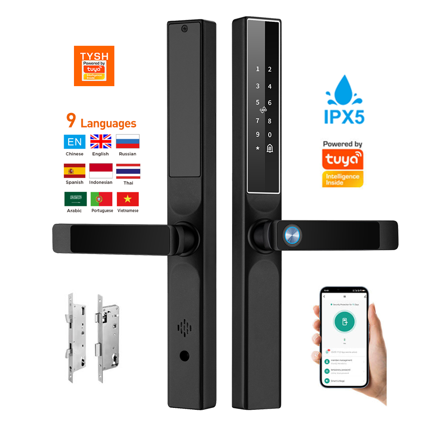 Smart Home Network - Tuya App بصمة قفل الباب رمز