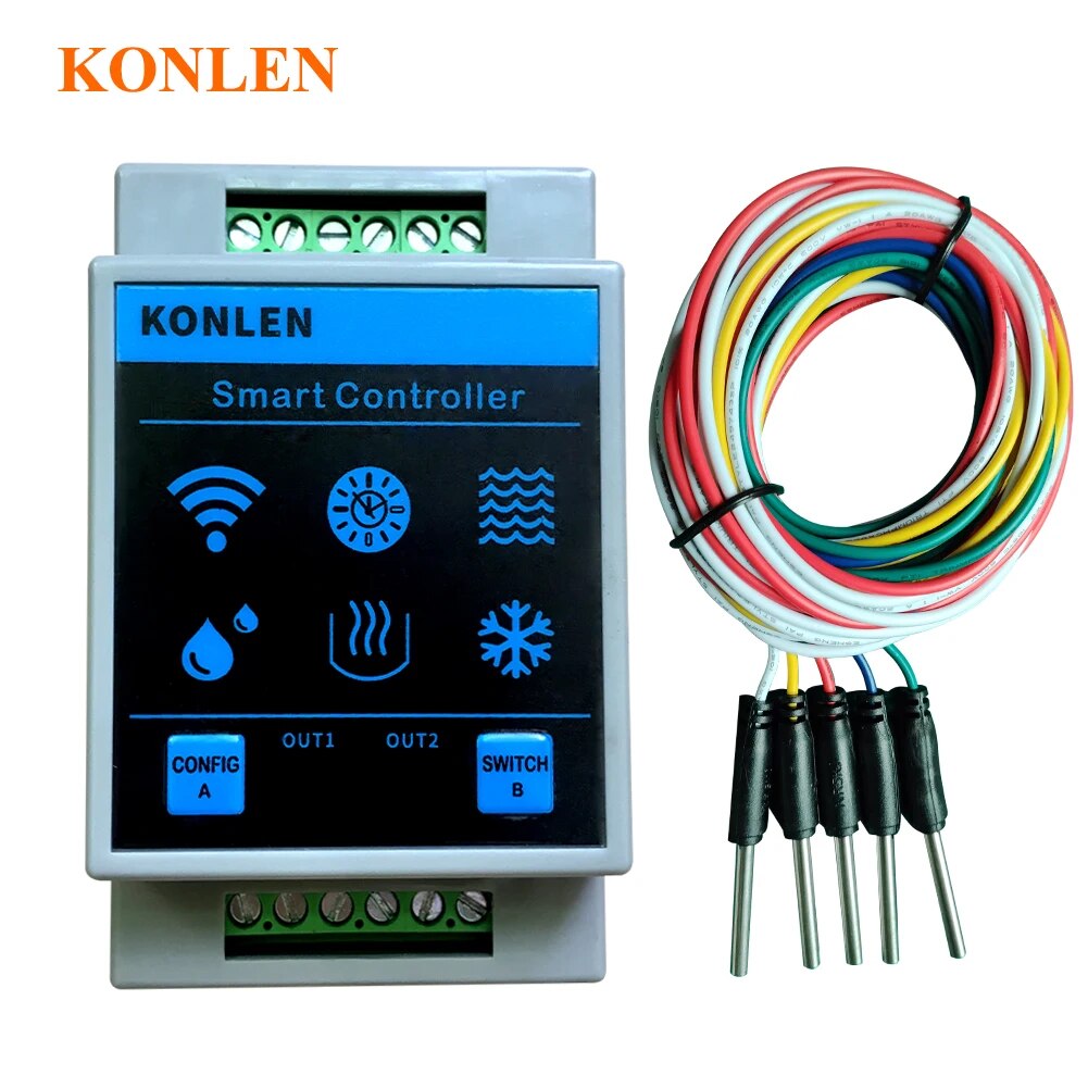 Wifi Water Leak Detector - KONLEN Tuya مستشعر مستوى المياه واي