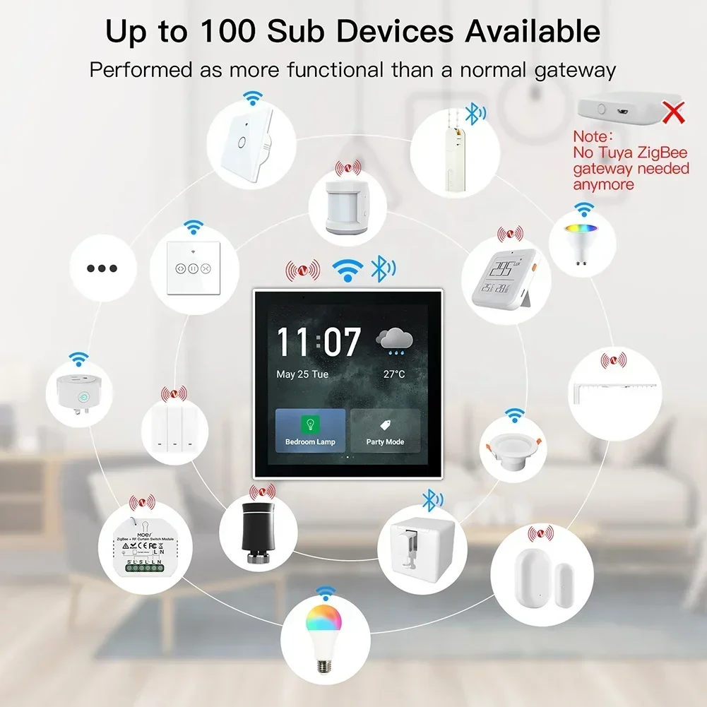 Smart Home Control Panel - لوحة تحكم ذكية للمنزل بتقنية واي
