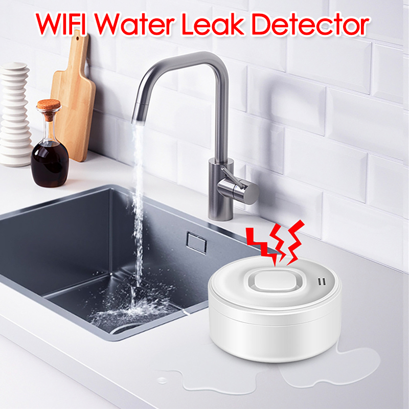 Wifi Water Leak Detector - كاشف تسرب المياه الذكي WIFI 100dB