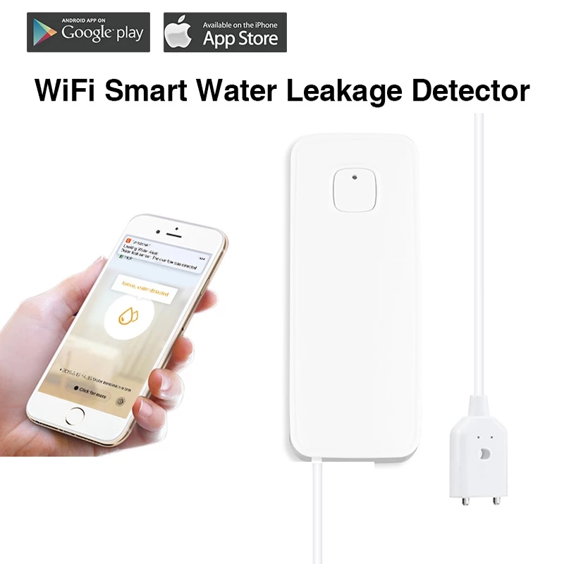 جهاز استشعار إنذار المياه واي  - مراجعة Wifi Water Leak Detector وسعره
