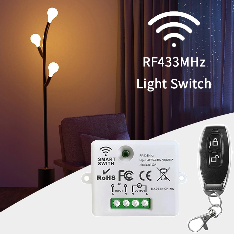 مفتاح تحكم عن بعد لاسلكي RF 43 - مراجعة Smart Home Integration وسعره