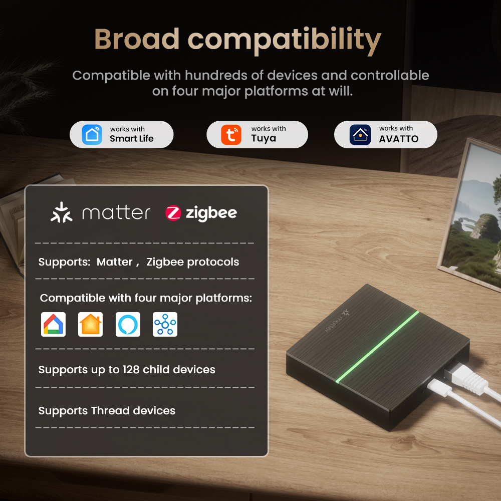 بوابة ذكية سلكية من AVATTO تدع - مراجعة Smart Home Control Panel وسعره