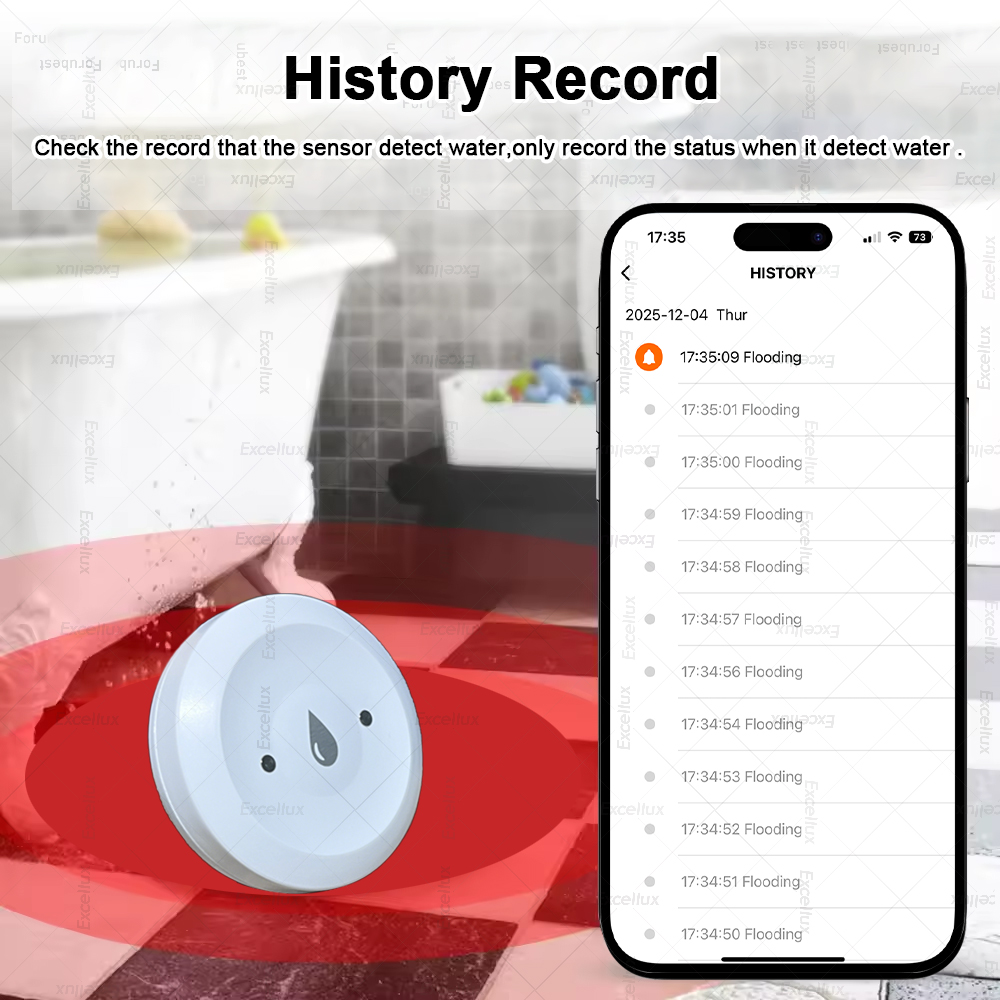 زيجبي كاشف المياه تسرب الاستشع - مراجعة Wifi Water Leak Detector وسعره
