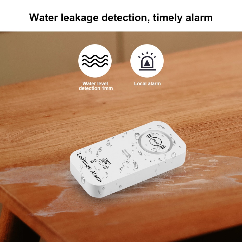 جهاز استشعار مياه لاسلكي من KE - مراجعة Wifi Water Leak Detector وسعره