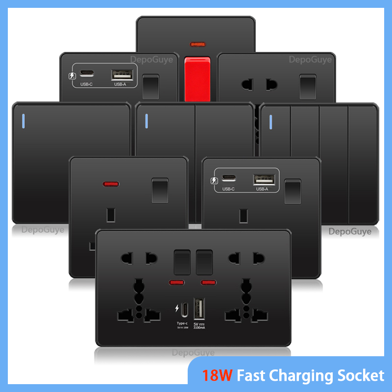 مقبس شحن سريع ذكي USB من النوع - مراجعة Smart Wall Socket وسعره
