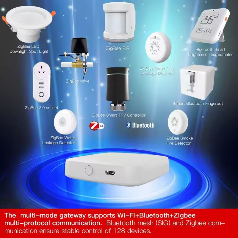 MOES Tuya ZigBee3.0 Smart Hub، - مراجعة Smart Home Control Panel وسعره