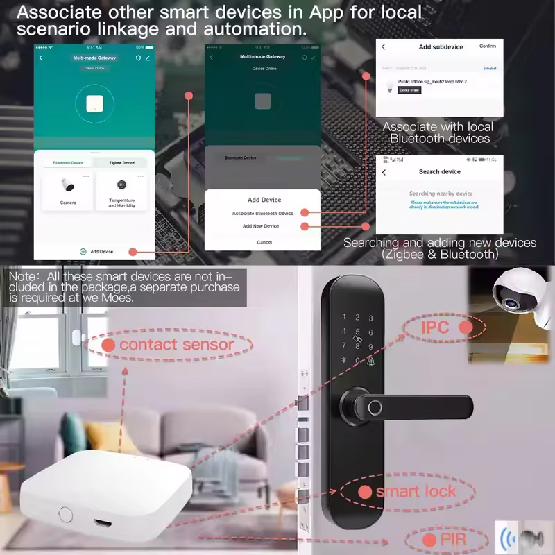 MOES Tuya ZigBee3.0 Smart Hub، - مراجعة Smart Home Control Panel وسعره