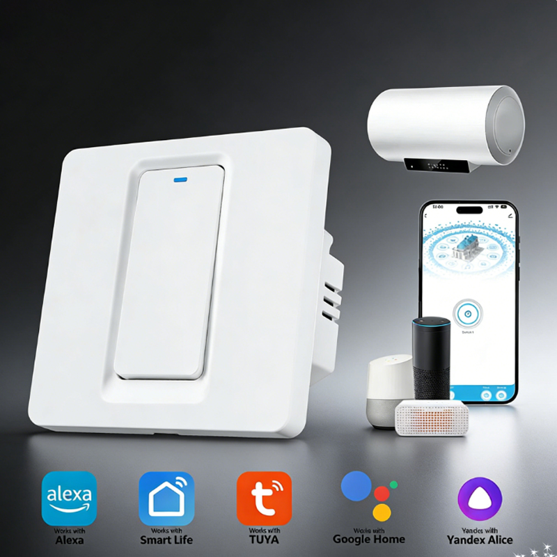 مفتاح سخان المياه الذكي/واي فا - مراجعة Smart Home Integration وسعره