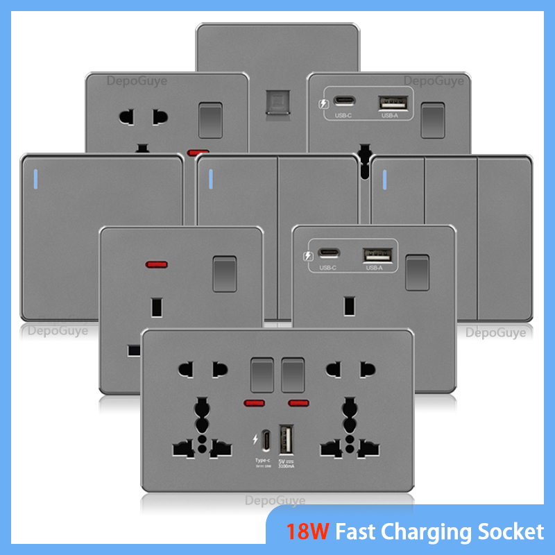 المملكة المتحدة 13A مع USB Typ - مراجعة Smart Wall Socket وسعره