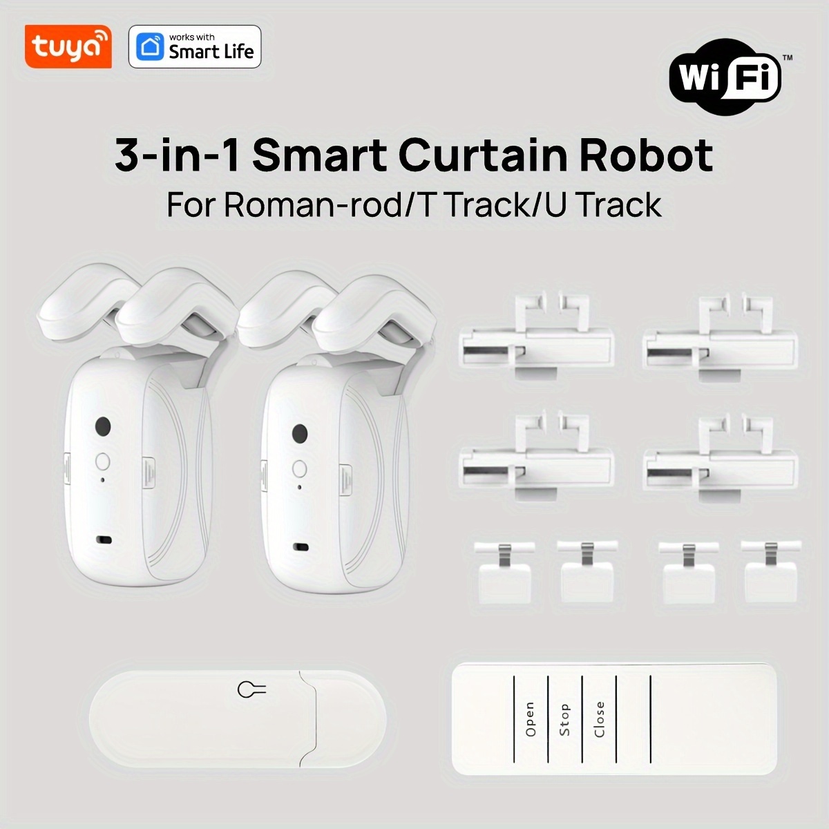 روبوت ستائر ذكي من تويا يعمل ب - مراجعة Smart Home Network وسعره