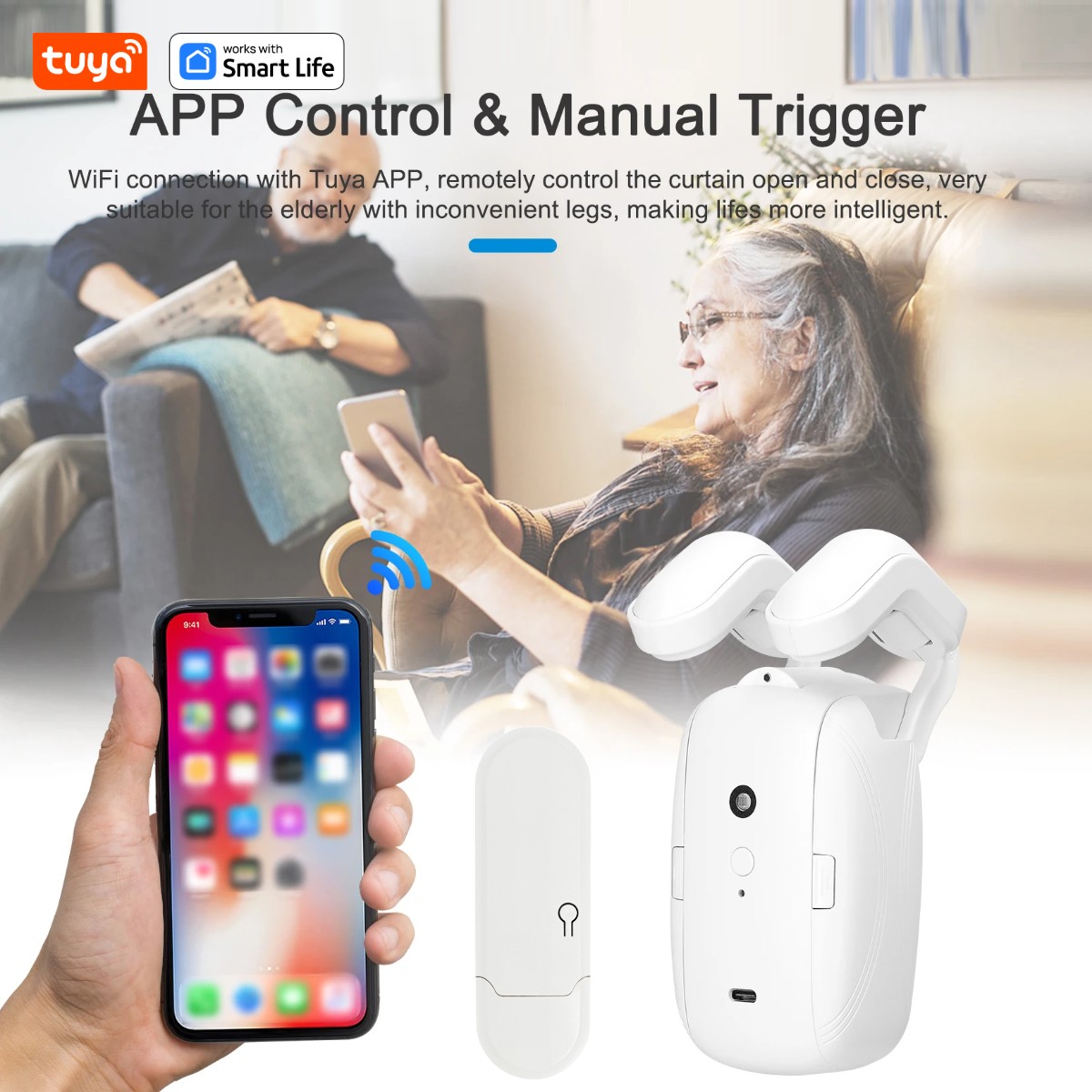 روبوت ستائر ذكي من تويا يعمل ب - مراجعة Smart Home Network وسعره