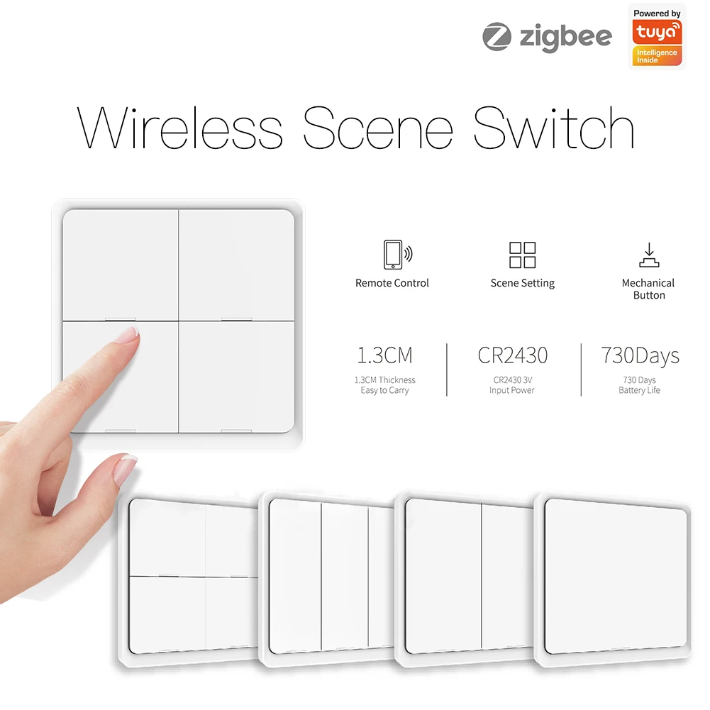 وحدة تحكم زر الضغط اللاسلكي ،  - مراجعة Smart Home Control وسعره