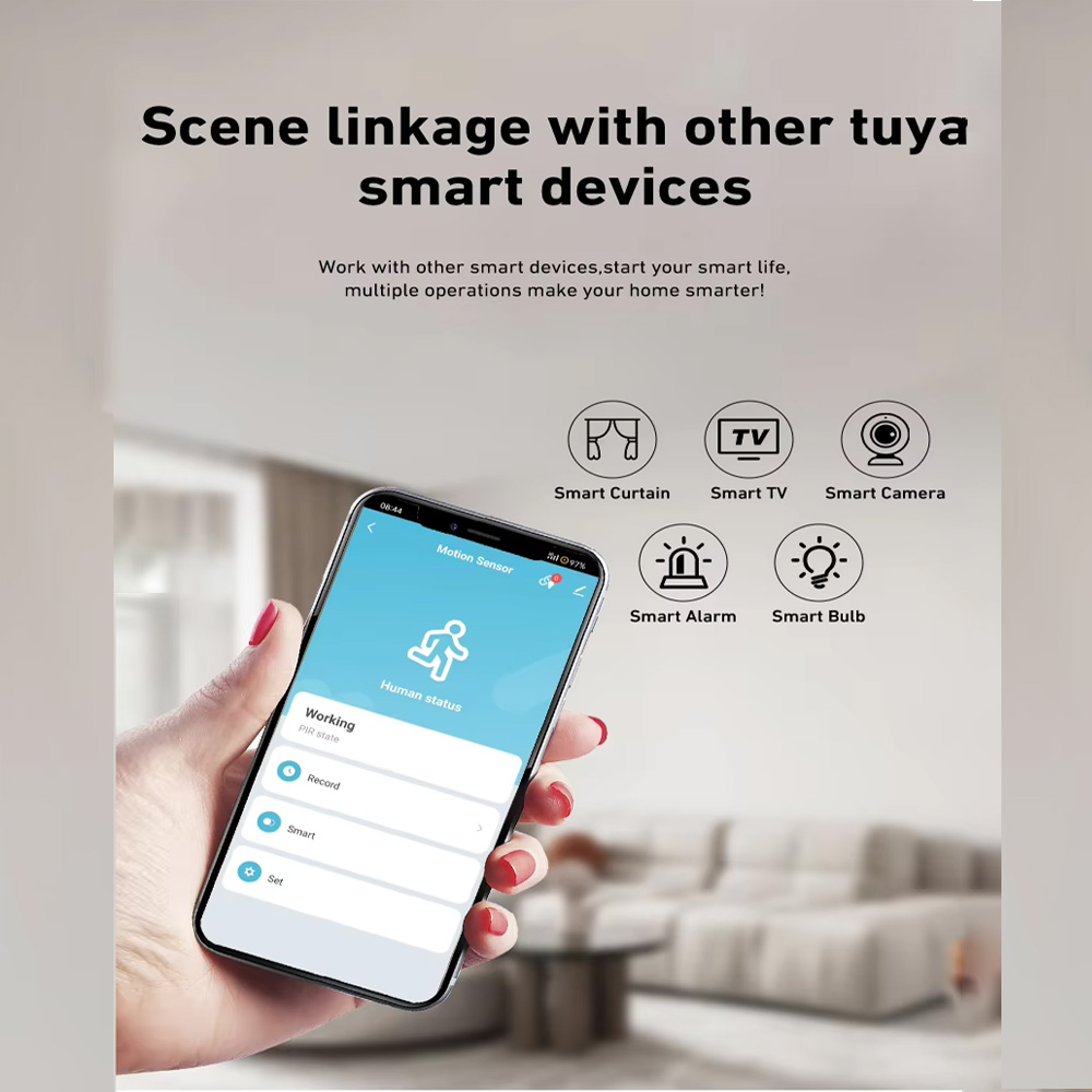 مستشعر حركة ذكي بتقنية PIR وWi - مراجعة Smart Home Network وسعره