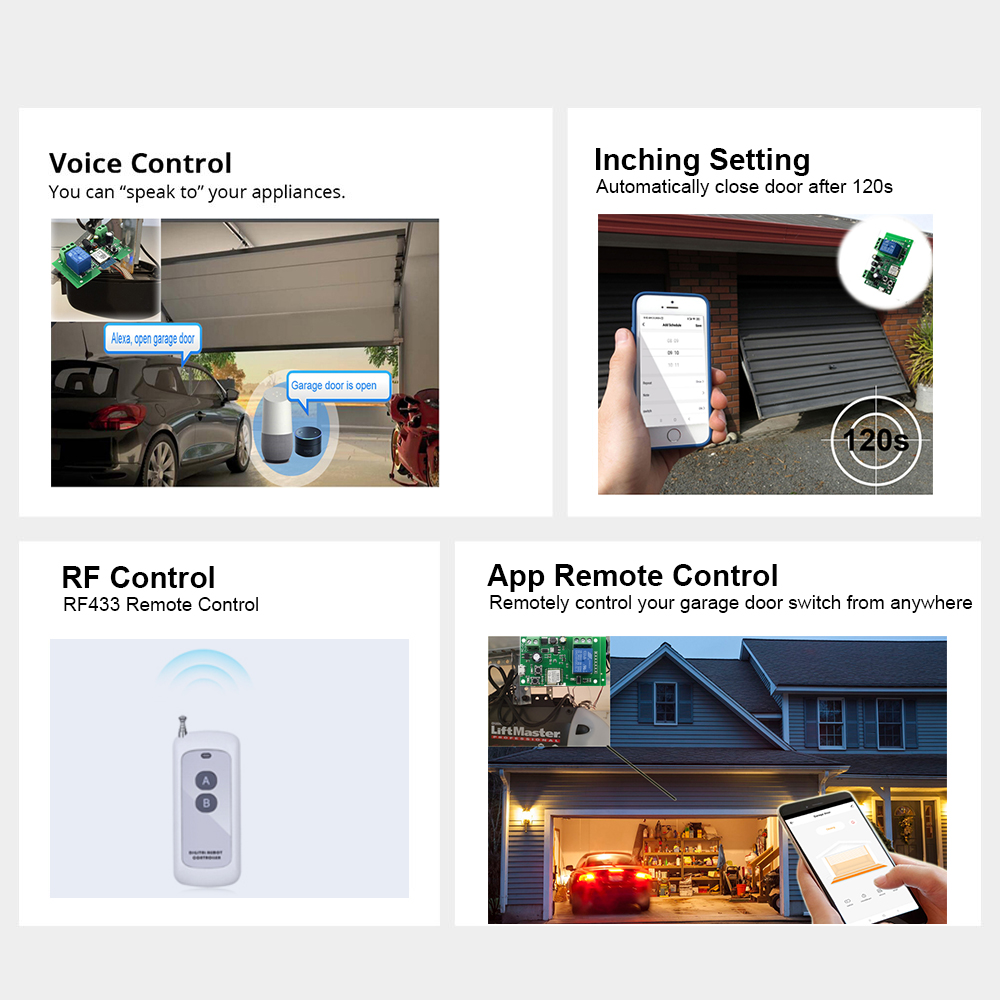 مفتاح فتح باب المرآب الذكي بتق - مراجعة Smart Home Integration وسعره