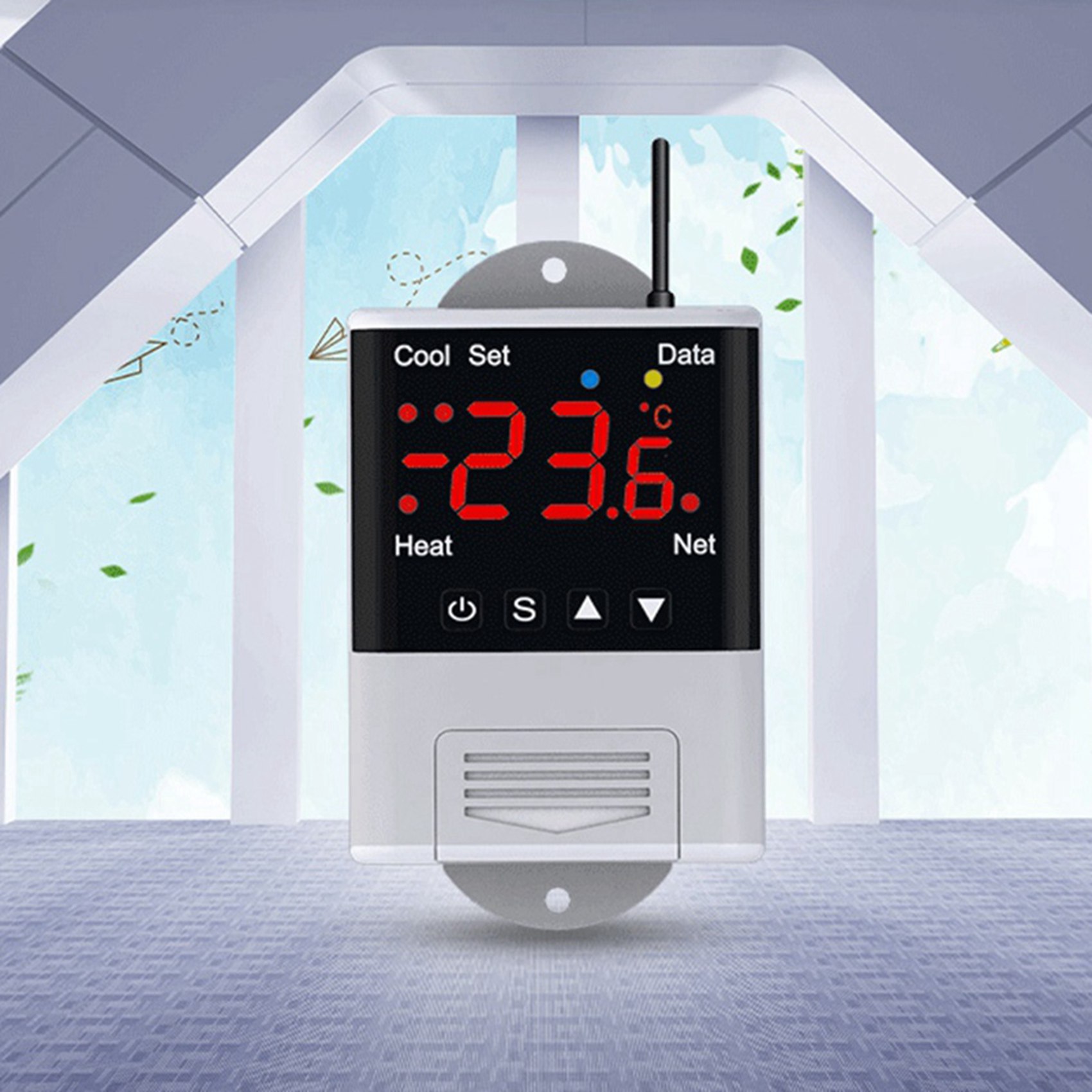 جهاز تحكم في درجة الحرارة لاسل - مراجعة Wifi Thermostat وسعره