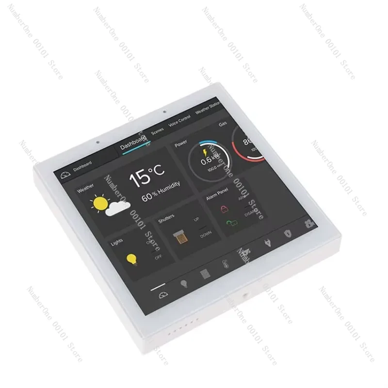 جهاز لوحي يعمل باللمس مثبت على - مراجعة Smart Home Control Panel وسعره