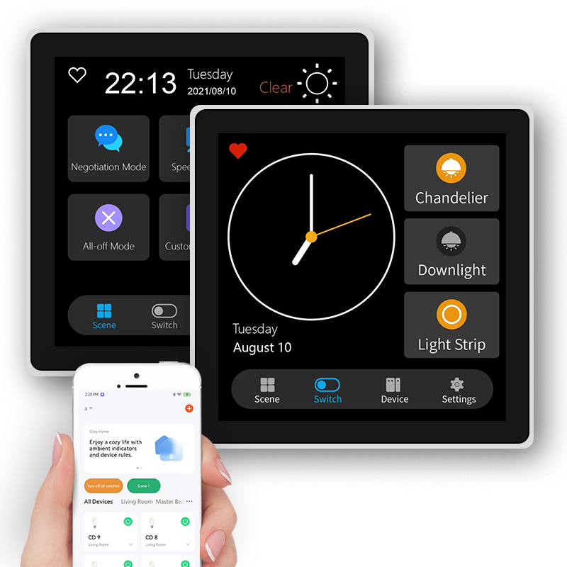 FUERS 4 بوصة تعمل باللمس متعدد - مراجعة Smart Wall Socket وسعره