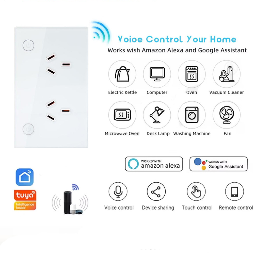 مقبس حائط ذكي Zigbee Wi-Fi Mat - مراجعة Smart Home Control Panel وسعره
