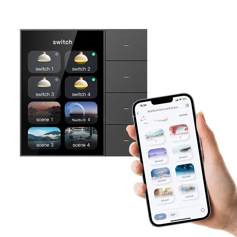 مفتاح ذكي F3 Pro بشاشة لمس IPS - مراجعة Smart Home Control Panel وسعره