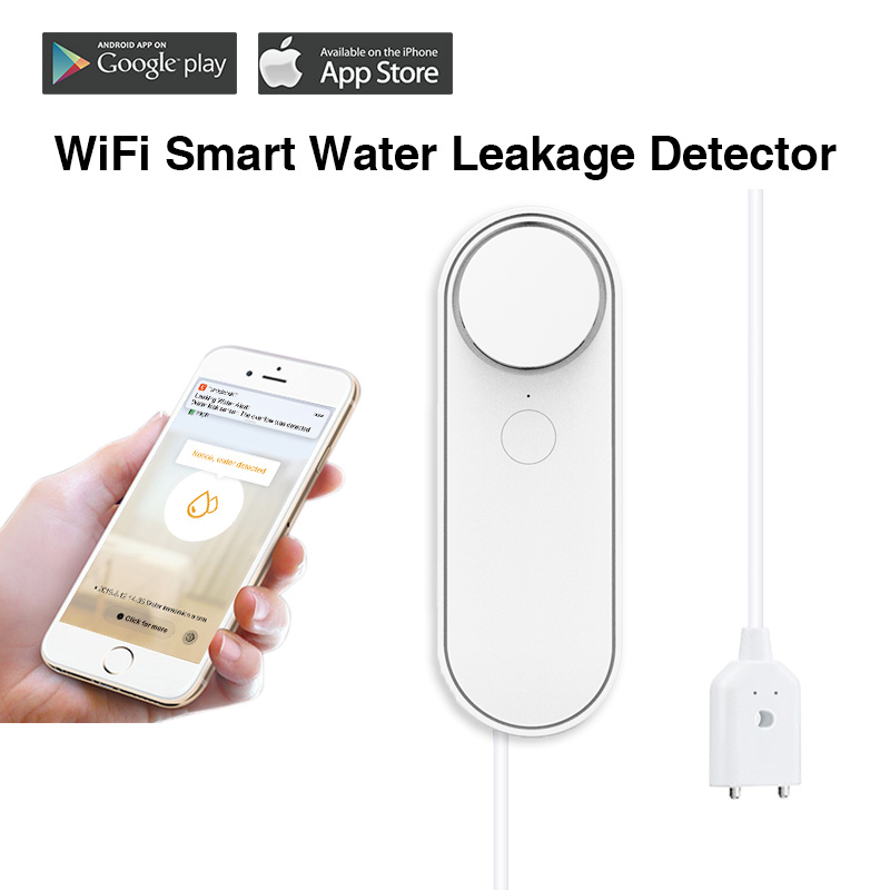 3M/5M واي فاي كاشف تسرب المياه - مراجعة Wifi Water Leak Detector وسعره