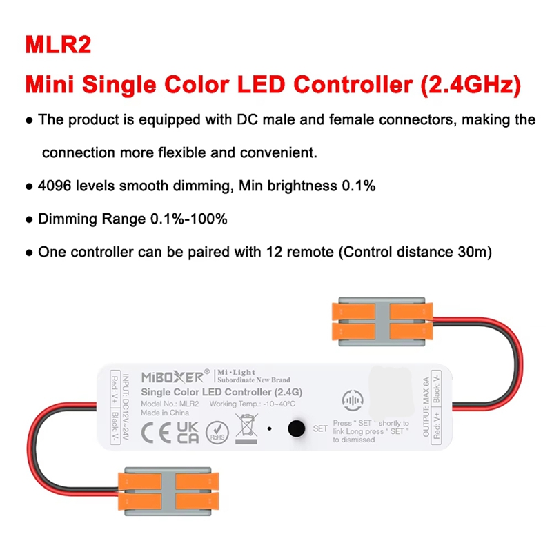 Miboxer MLR2 DC12-24V Mini 2.4 - مراجعة Smart Ir Remote Controller وسعره